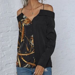 Shein Off-Shoulder Blouse